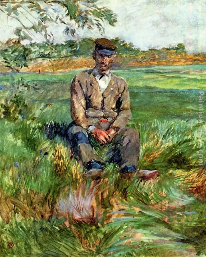 Henri de Toulouse-Lautrec A Laborer at Celeyran